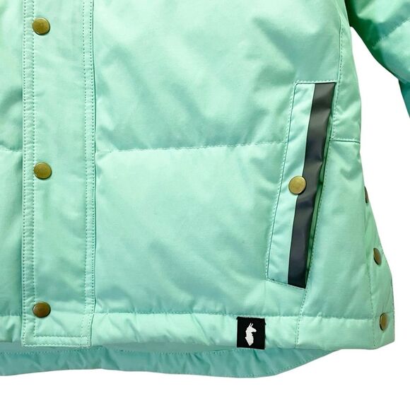 Cotopaxi Tianjin 650F Dridown Canvas Jacket in Mint Slate Size XS Puffer Coat - Picture 11 of 16